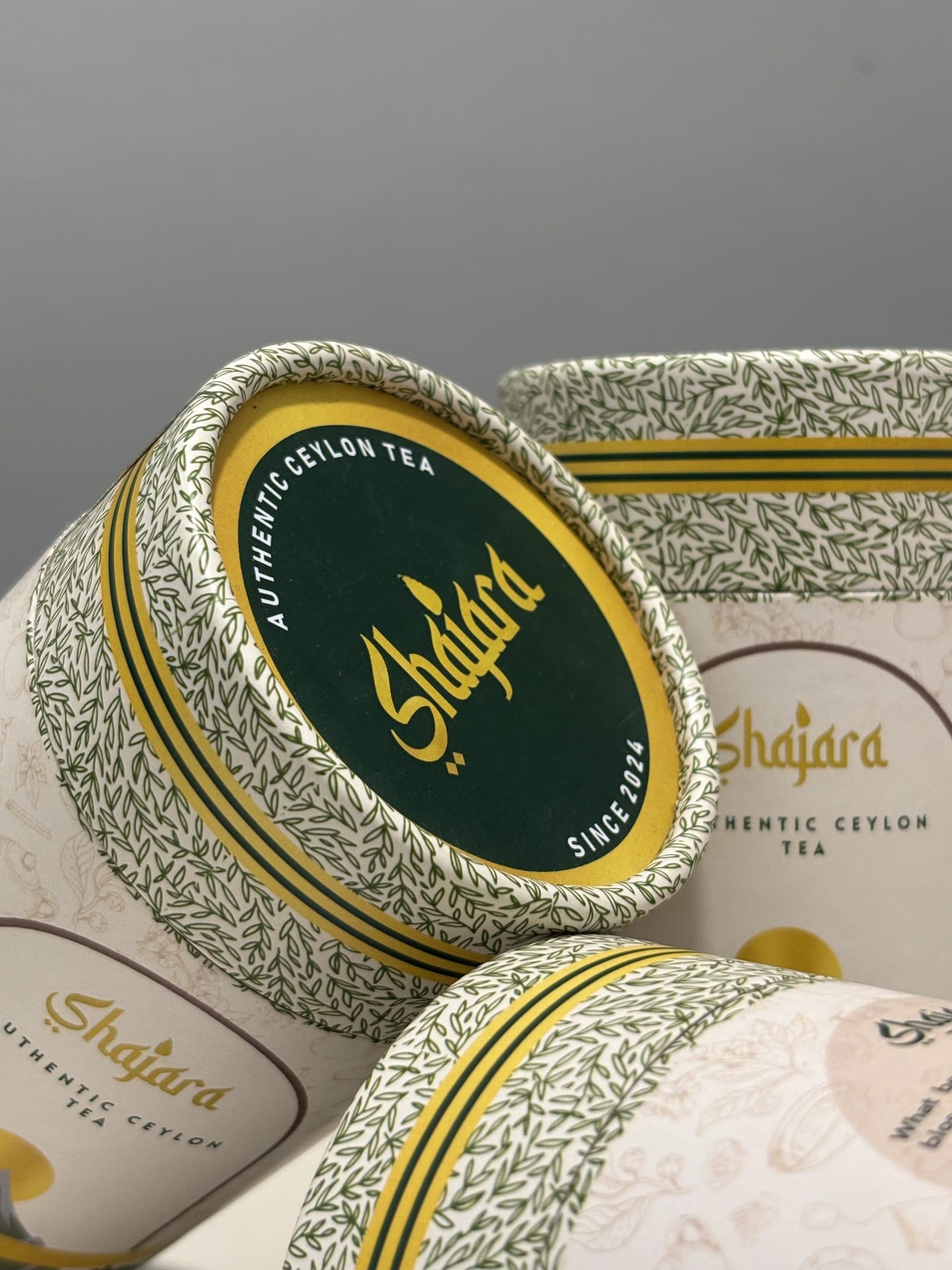 Shajara Tea — Packaging