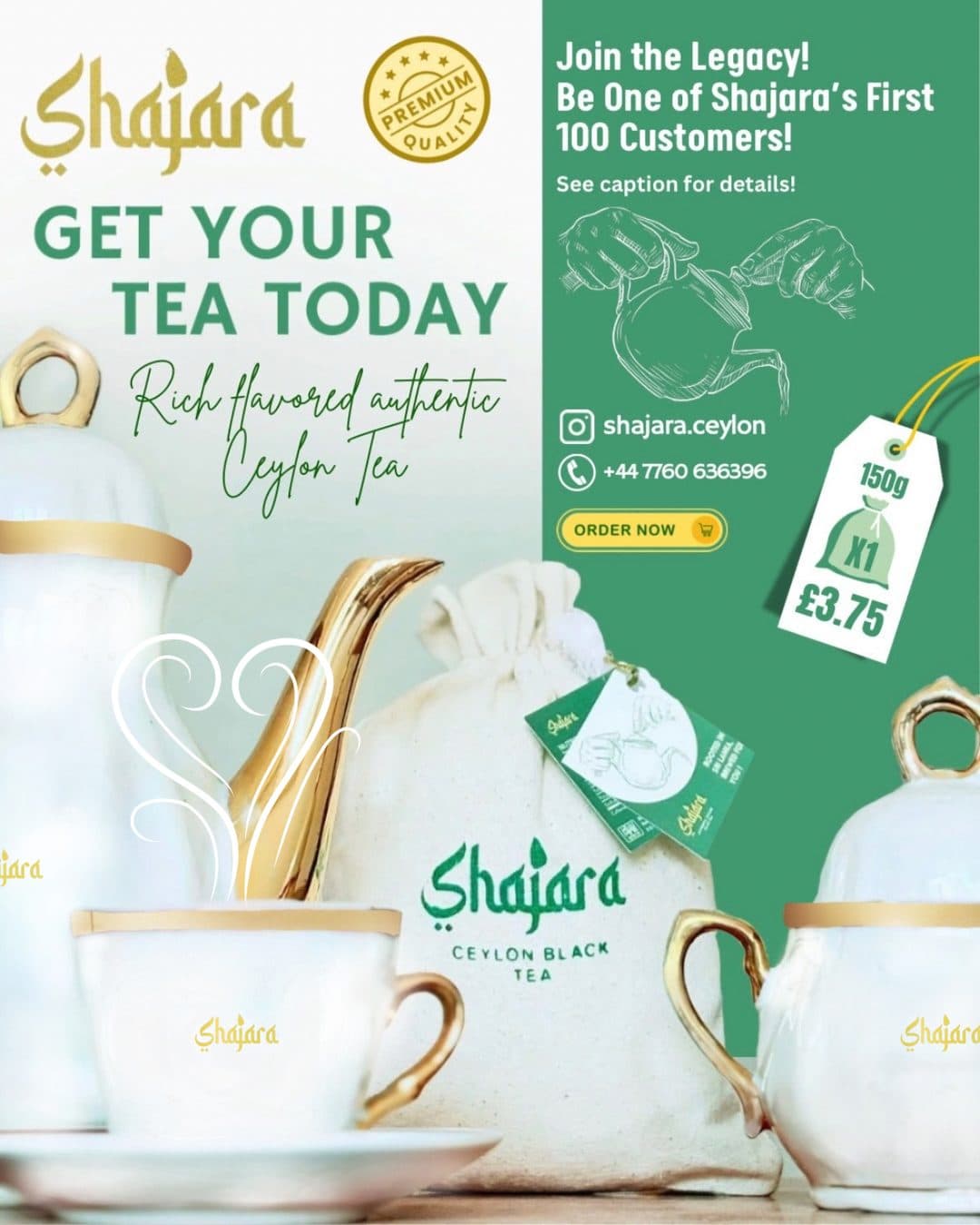 Post: Get your tea today