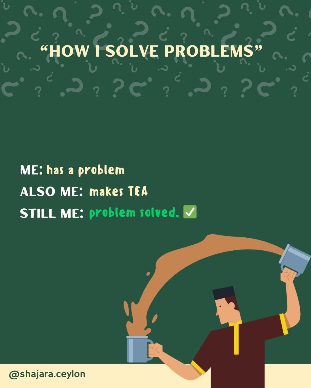 Illustrated post: how I solve problems